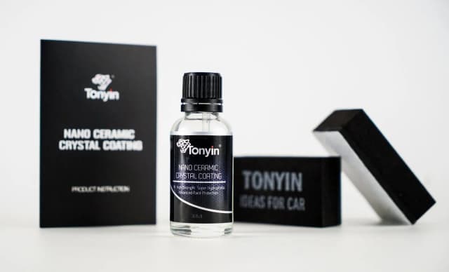 TONYIN Nano CeramicCoating Crystal 9H, Lackversiegelung Keramikversiegelung 30ml